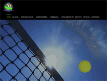 Tablet Screenshot of clubtenisadra.com